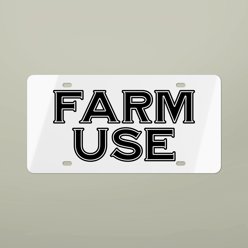 FARM USE Front Tag