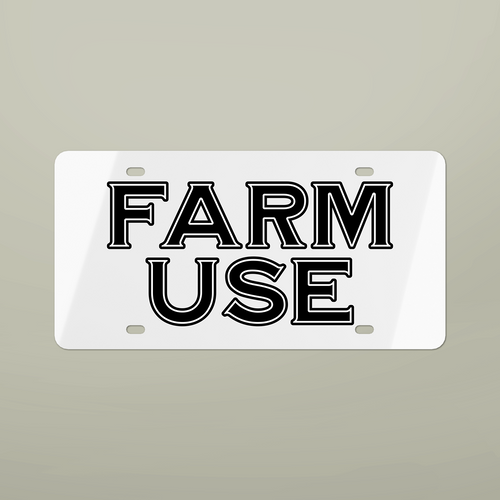 FARM USE Front Tag