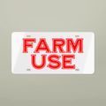 FARM USE Front Tag