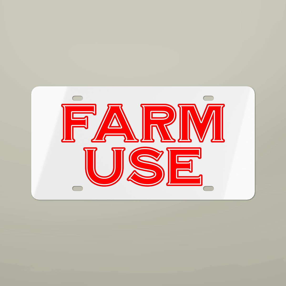 FARM USE Front Tag