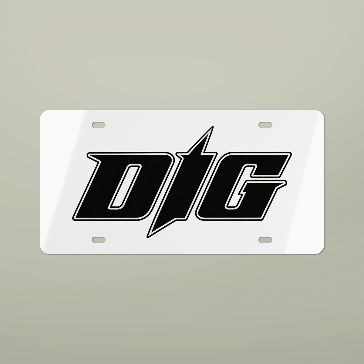 Dig Logo Front Tag